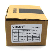 Yumo Cm24-3012PC Interruptor de proximidad Sensor de proximidad inductivo óptico Sensor capacitivo